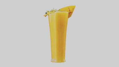3D model Mango juice model VR / AR / low-poly