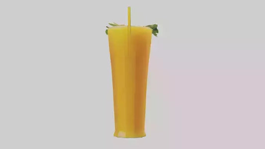 3D model Mango juice model VR / AR / low-poly