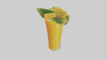 3D model Mango juice model VR / AR / low-poly
