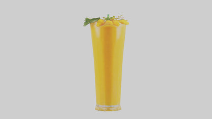 3D model Mango juice model VR / AR / low-poly