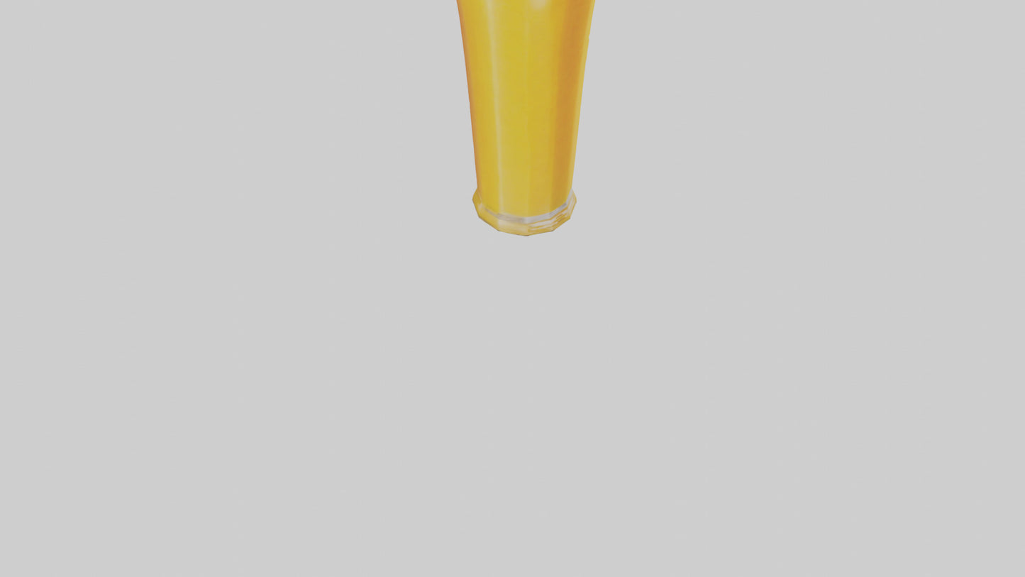 3D model Mango juice model VR / AR / low-poly