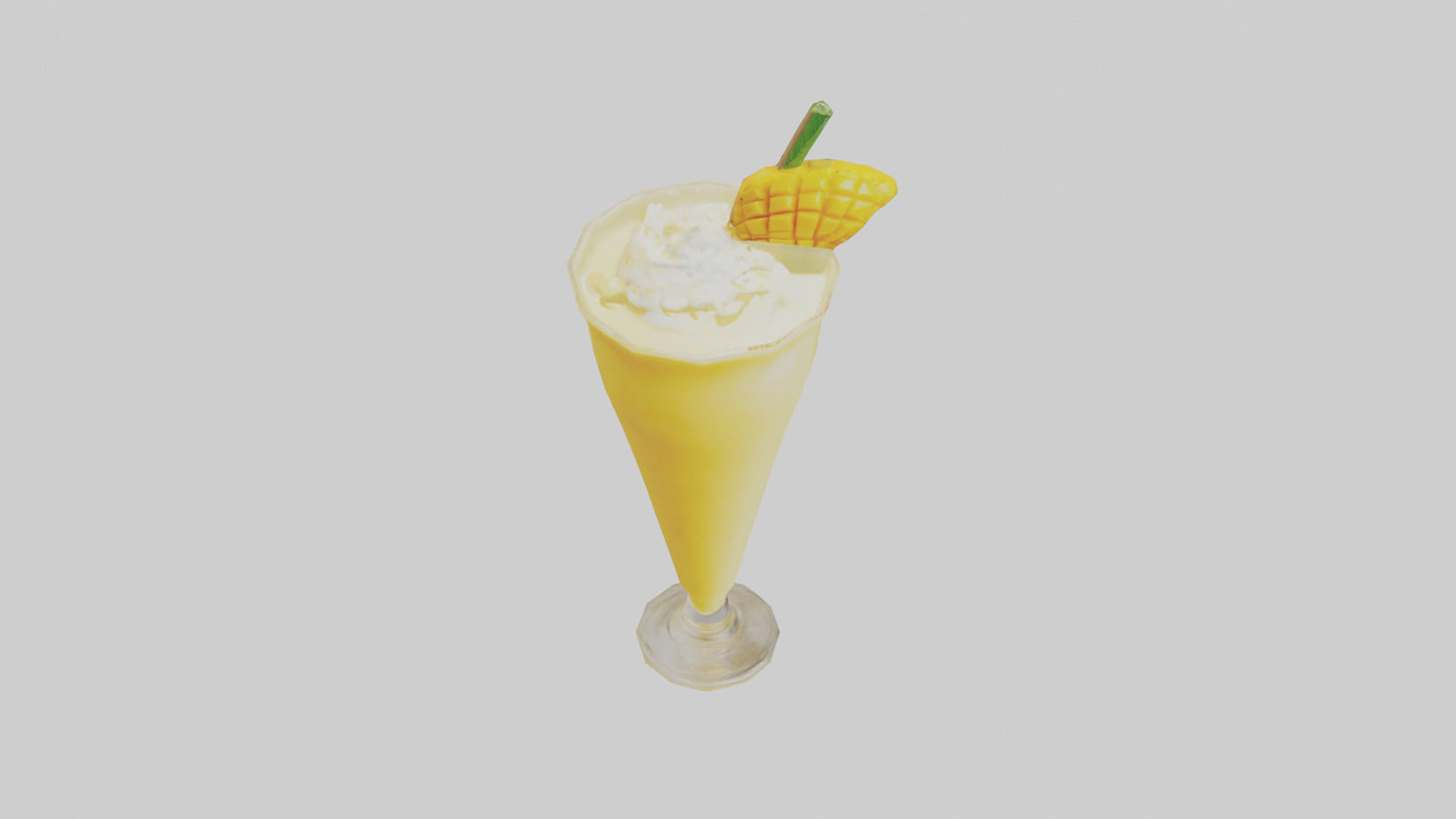3D model Mango lassi model VR / AR / low-poly