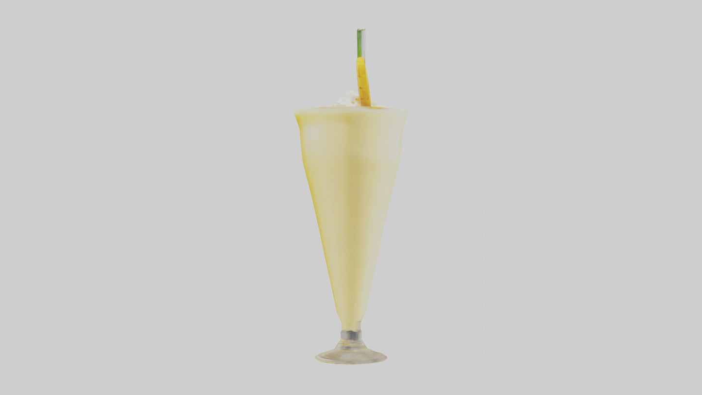3D model Mango lassi model VR / AR / low-poly