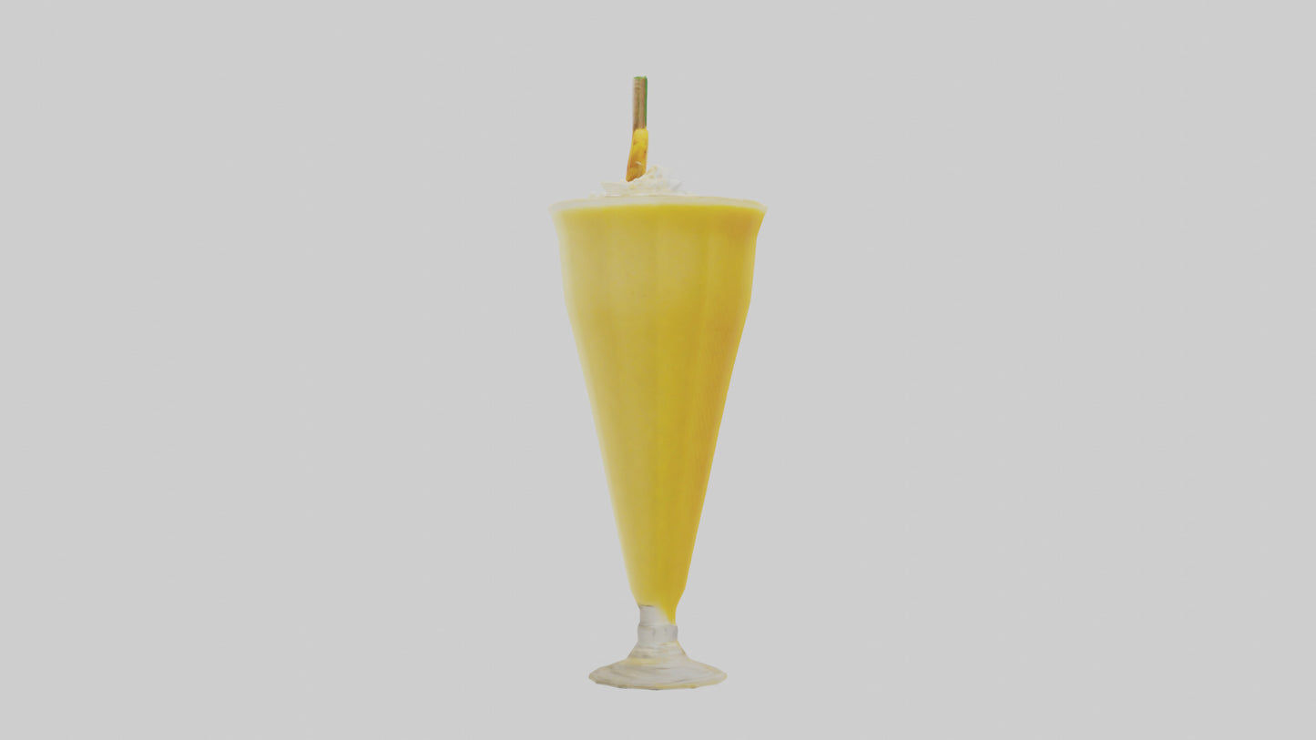 3D model Mango lassi model VR / AR / low-poly
