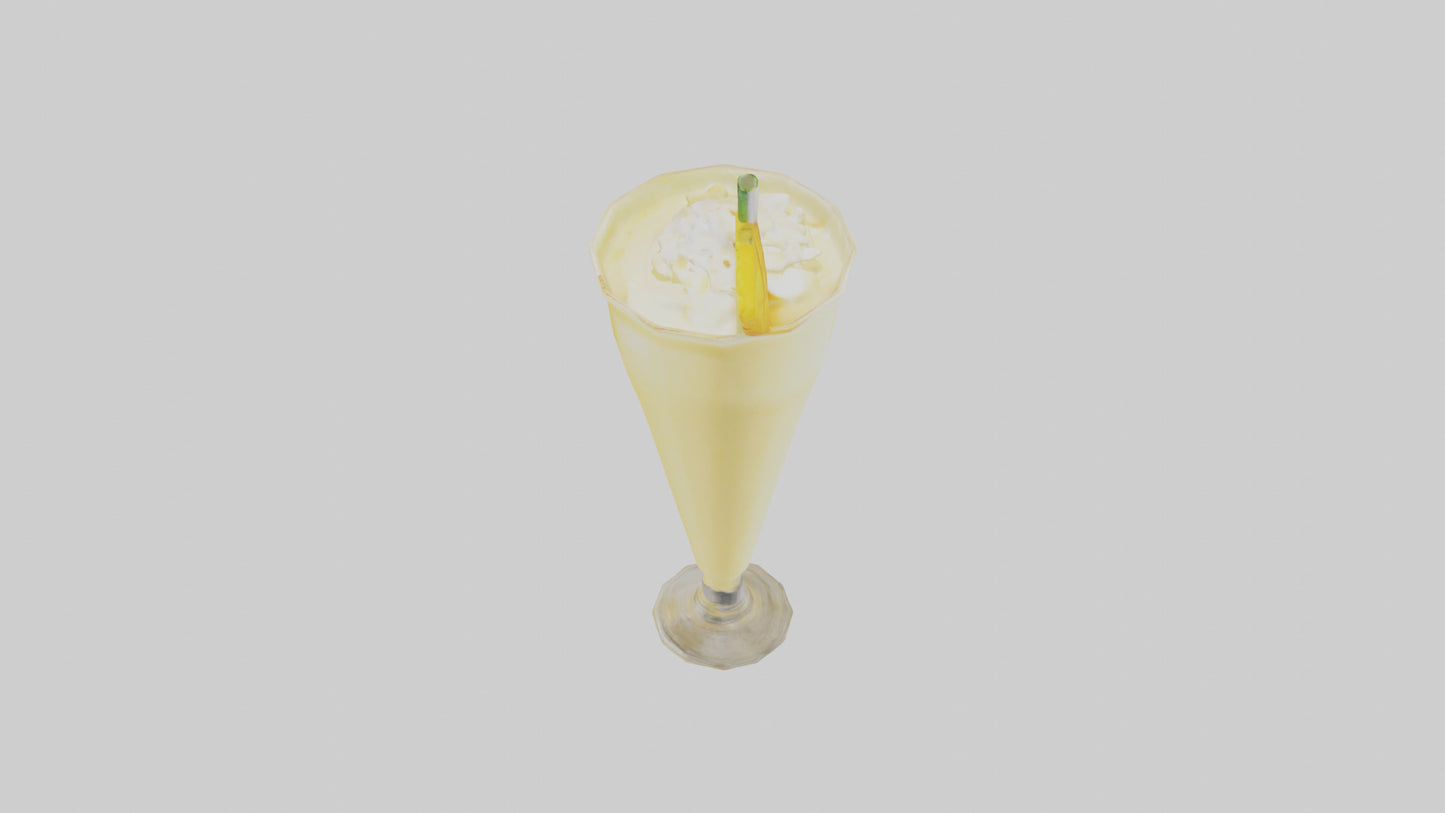 3D model Mango lassi model VR / AR / low-poly