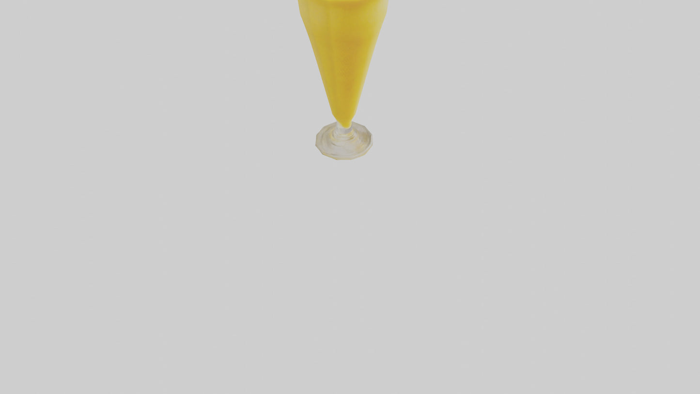 3D model Mango lassi model VR / AR / low-poly