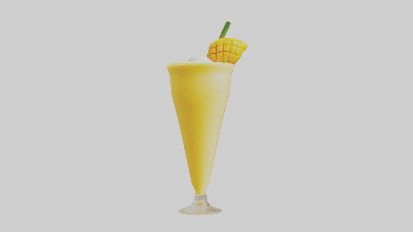 3D model Mango lassi model VR / AR / low-poly
