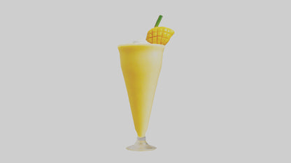 3D model Mango lassi model VR / AR / low-poly