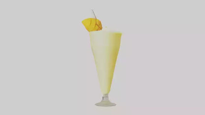 3D model Mango lassi model VR / AR / low-poly