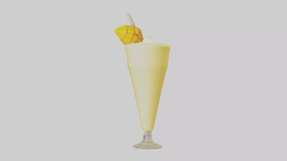 3D model Mango lassi model VR / AR / low-poly