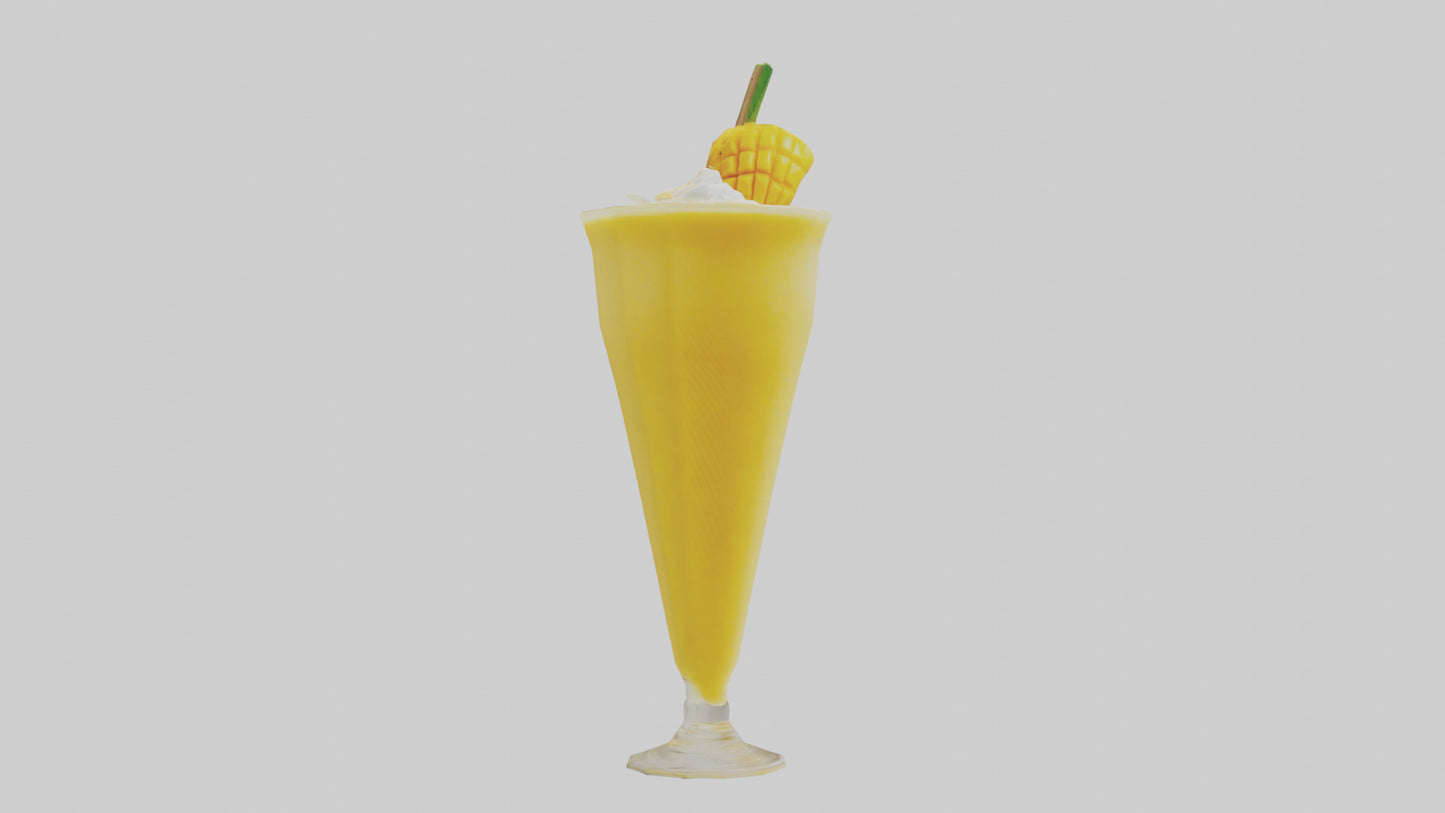3D model Mango lassi model VR / AR / low-poly