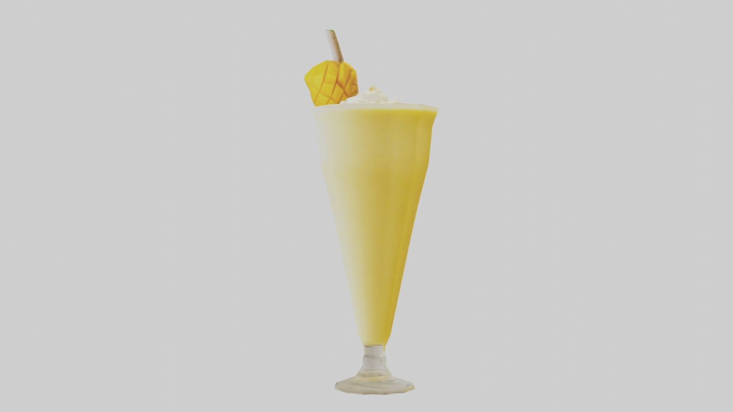 3D model Mango lassi model VR / AR / low-poly