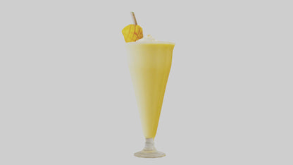 3D model Mango lassi model VR / AR / low-poly