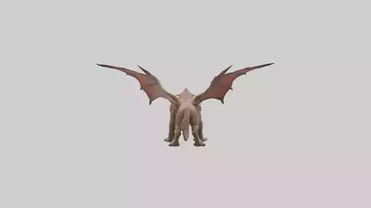 3D model Manticore model VR / AR / low-poly