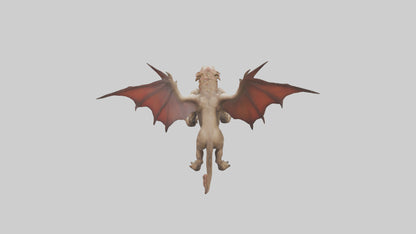 3D model Manticore model VR / AR / low-poly