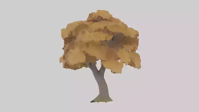 3D model Maple tree model VR / AR / low-poly