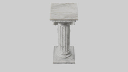 3D model Marble pedestal model 2 VR / AR / low-poly