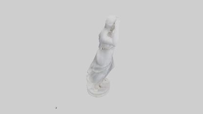 3D model Marble sculpture model VR / AR / low-poly