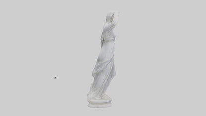 3D model Marble sculpture model VR / AR / low-poly