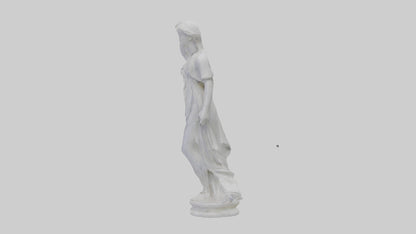 3D model Marble sculpture model VR / AR / low-poly