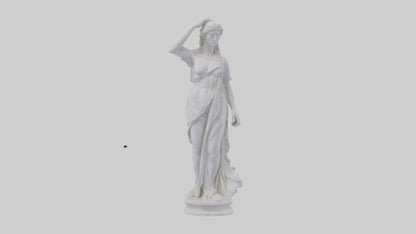3D model Marble sculpture model VR / AR / low-poly