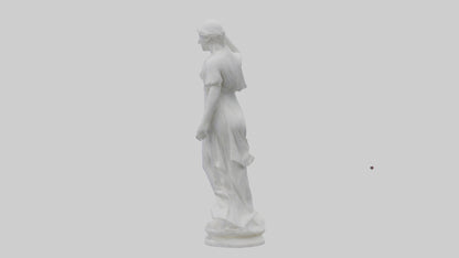 3D model Marble sculpture model VR / AR / low-poly