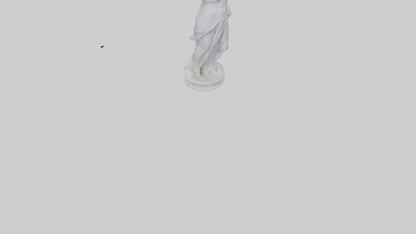 3D model Marble sculpture model VR / AR / low-poly