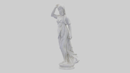 3D model Marble sculpture model VR / AR / low-poly