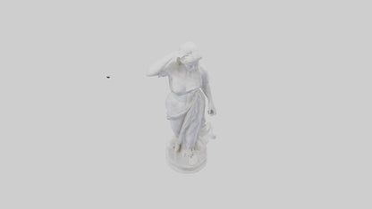 3D model Marble sculpture model VR / AR / low-poly