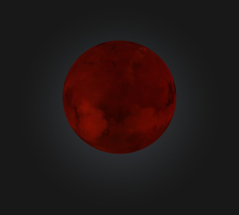 3D model Mars Planet VR / AR / low-poly