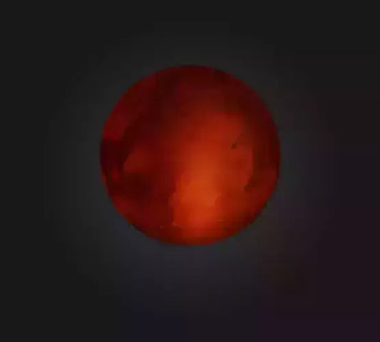 3D model Mars Planet VR / AR / low-poly