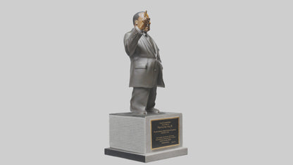 3D model Martin Luther King Jr statue model VR / AR / low-poly