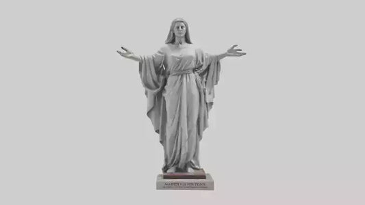3D model Martyr for Peace statue model VR / AR / low-poly