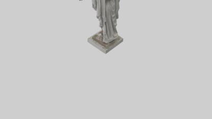 3D model Martyr for Peace statue model VR / AR / low-poly