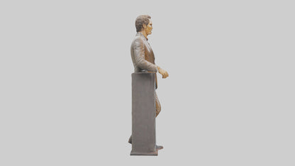 Matthew McConaughey statue model VR / AR / low-poly