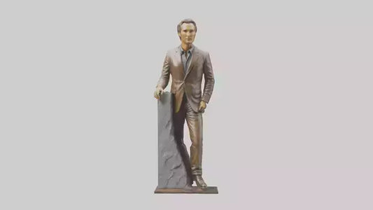 Matthew McConaughey statue model VR / AR / low-poly