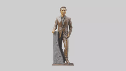 Matthew McConaughey statue model VR / AR / low-poly