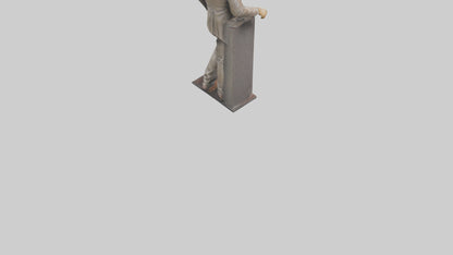 Matthew McConaughey statue model VR / AR / low-poly