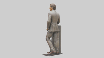 Matthew McConaughey statue model VR / AR / low-poly