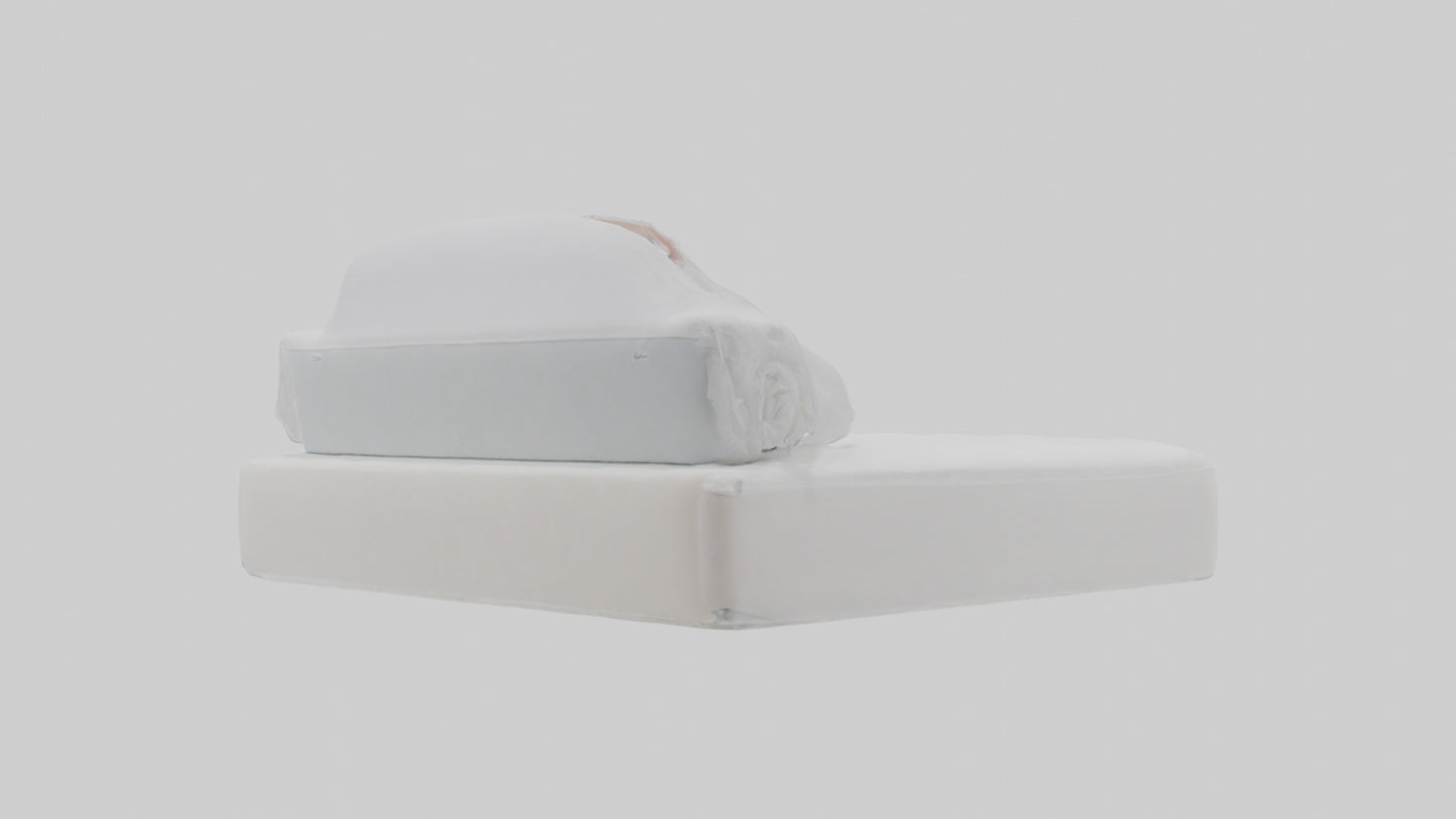 3D model Mattress protector model VR / AR / low-poly