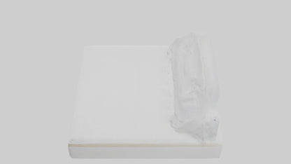 3D model Mattress protector model VR / AR / low-poly