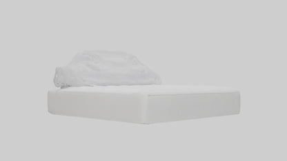 3D model Mattress protector model VR / AR / low-poly