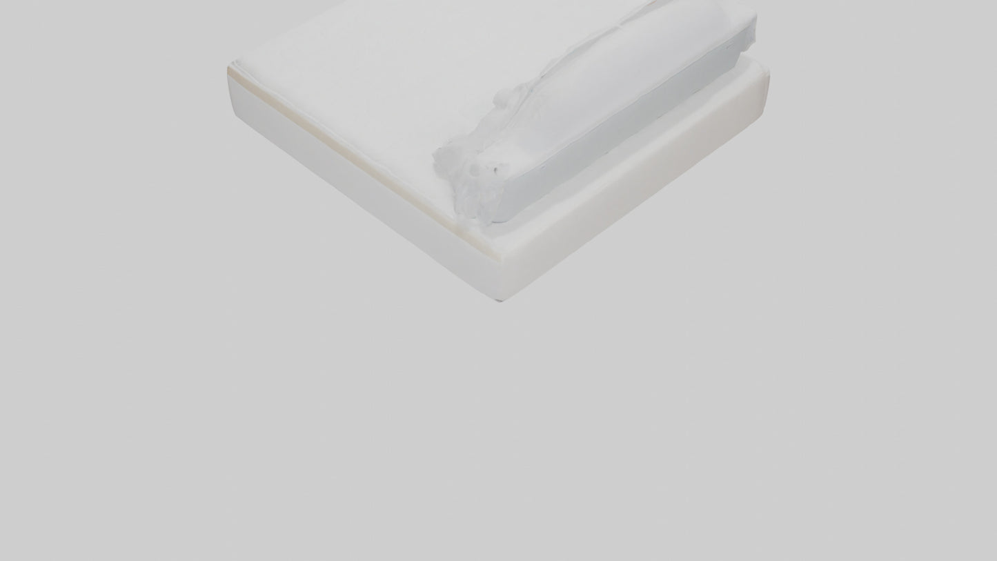 3D model Mattress protector model VR / AR / low-poly
