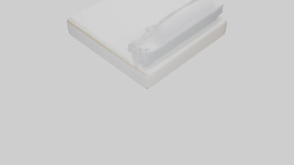 3D model Mattress protector model VR / AR / low-poly