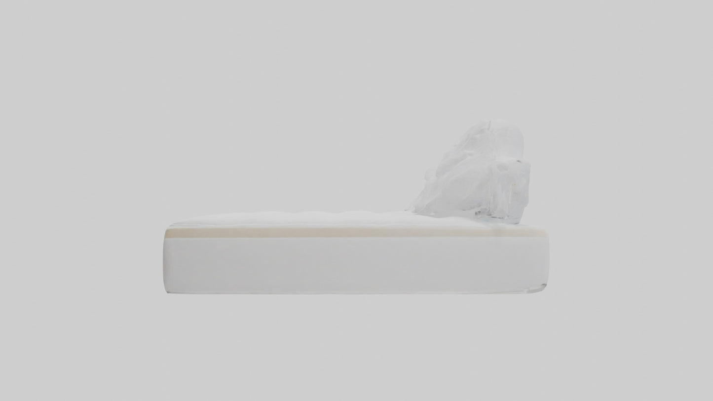 3D model Mattress protector model VR / AR / low-poly