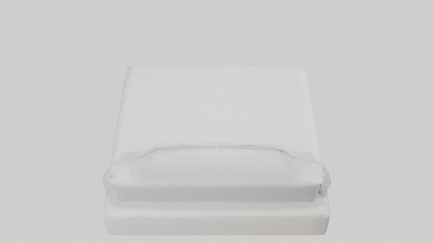 3D model Mattress protector model VR / AR / low-poly