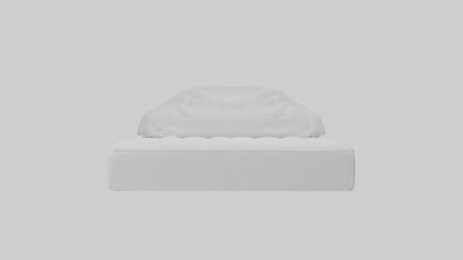 3D model Mattress protector model VR / AR / low-poly