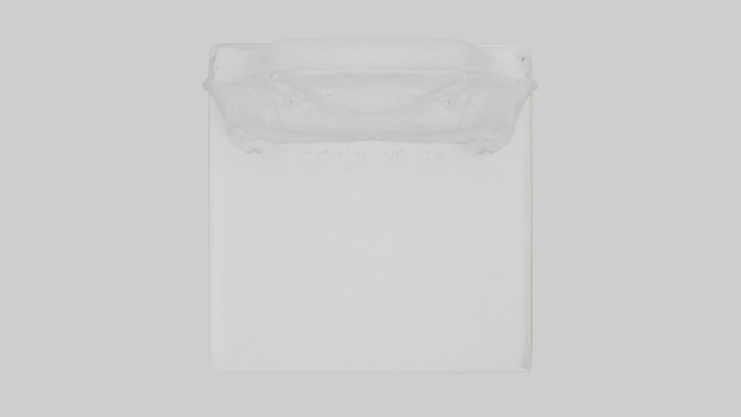 3D model Mattress protector model VR / AR / low-poly