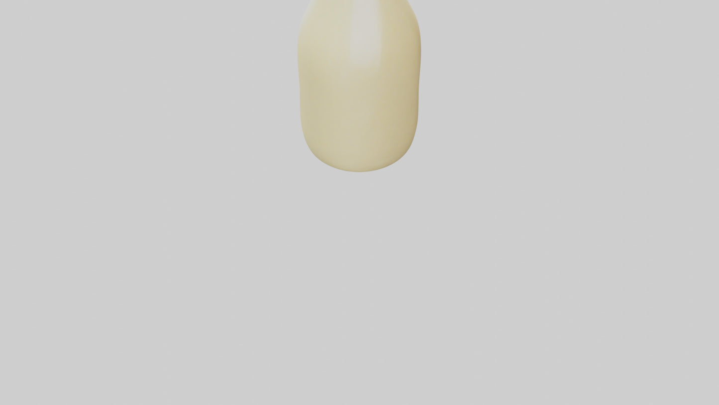 Mayonnaise Bottle model VR / AR / low-poly