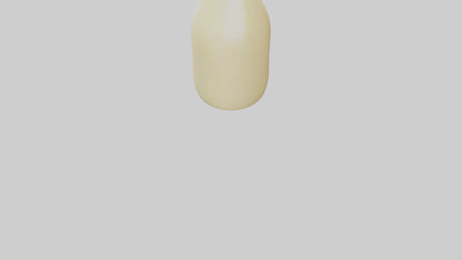 Mayonnaise Bottle model VR / AR / low-poly